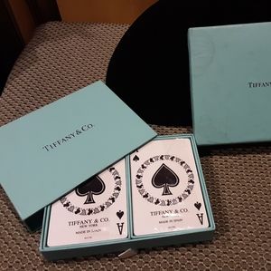Tiffany&Co 2 Deck Card Set. NIB